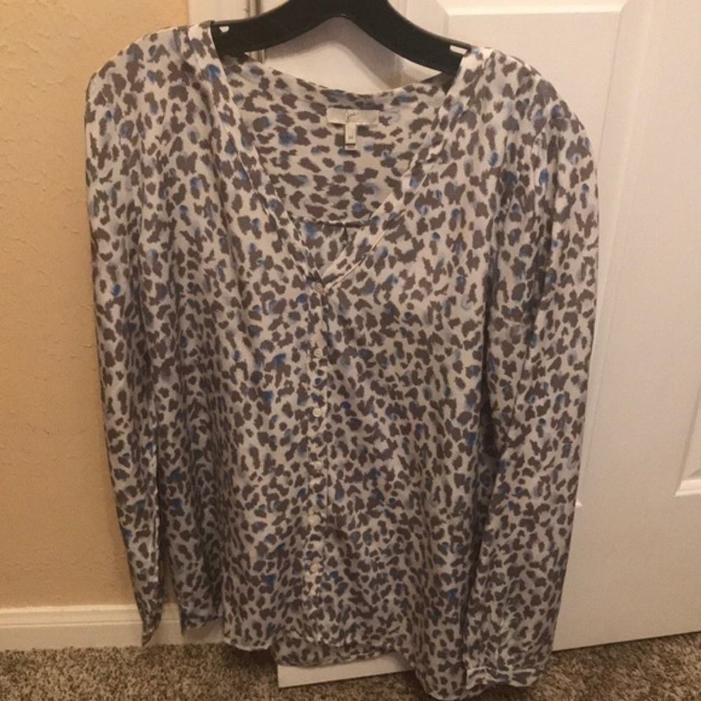 Joie Medium Silk Women’s Long Sleeve Blouse
